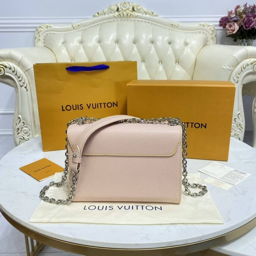 Louis Vuitton Epi Leather Twist MM M50282 Rose Ballerine