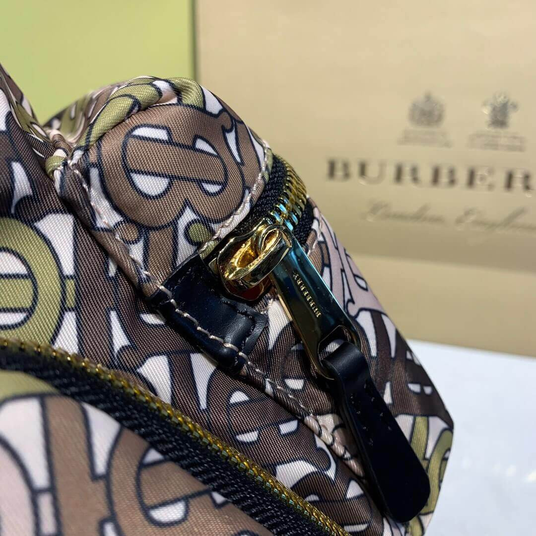 Burberry The Medium Rucksack in Monogram Print Nylon 80118051