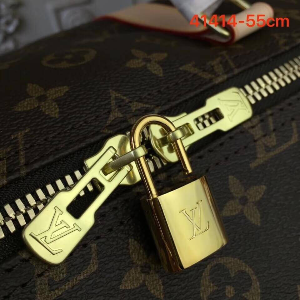 Louis Vuitton Monogram Canvas Keepall Bandouliere 55 M41414