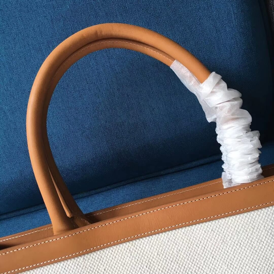 Celine Vertical Cabas Celine In Canvas With Celine Print And Calfskin 190402