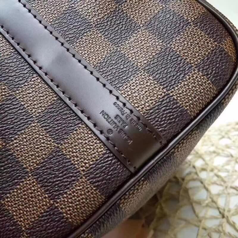 Louis Vuitton Damier Ebene Canvas Speedy Bandouliere 25 N41368