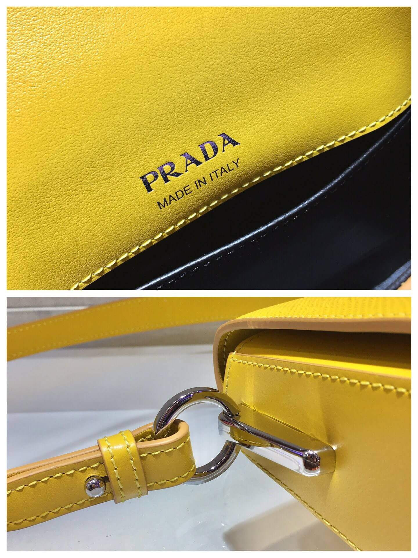Prada Saffiano Leather Shoulder Bag 1BD249