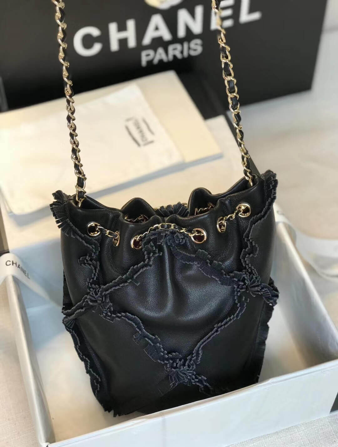 Chanel Drawstring Bag AS1503