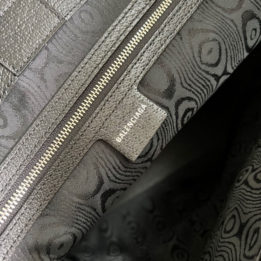 Balenciaga x Gucci Hacker Large Tote Bag 680127 Black
