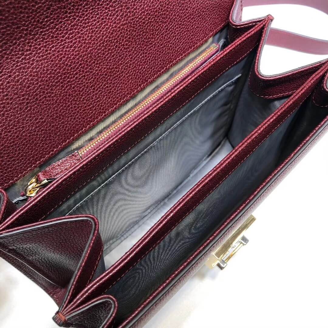 Gucci Zumi Grainy Leather Small Shoulder Bag 576388