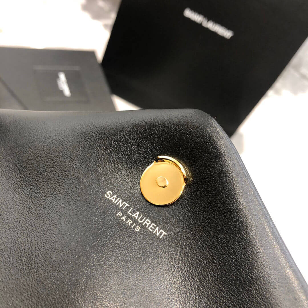 Saint Laurent Loulou Toy Bag In Matelassé Y Leather 467072