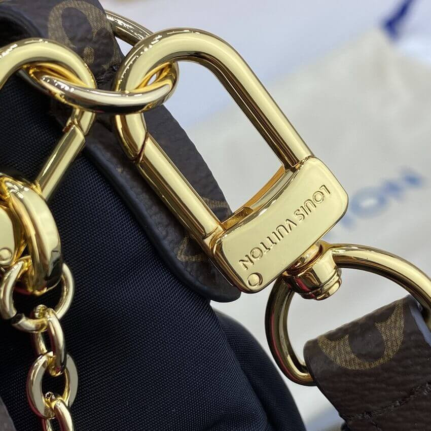 Louis Vuitton Maxi Multi Pochette Accessoires M58980 Black/Fuchsia