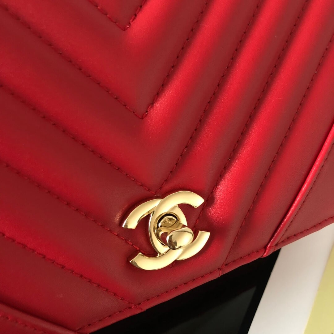 Chanel Calfskin Mini Flap Bag A91586