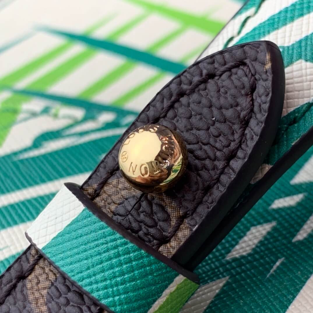 Louis Vuitton Palm Print Twist MM Bag M50282