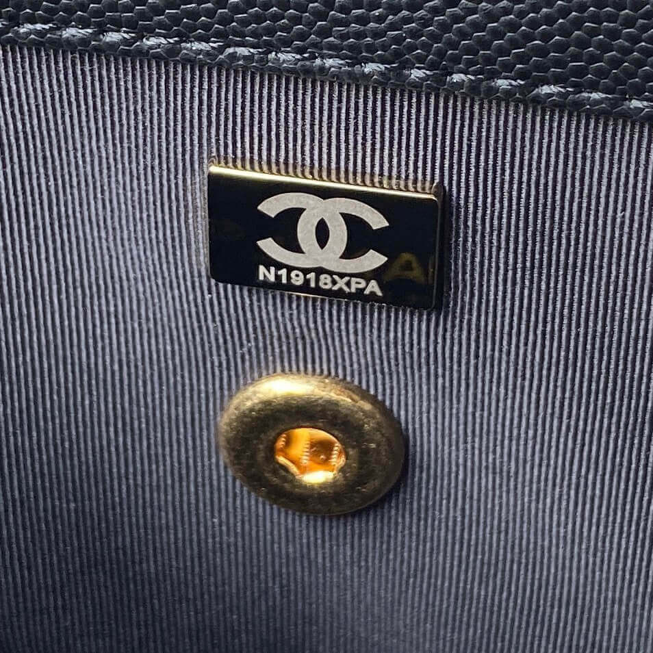 Chanel Grained Calfskin Small Vanity Case AS3729