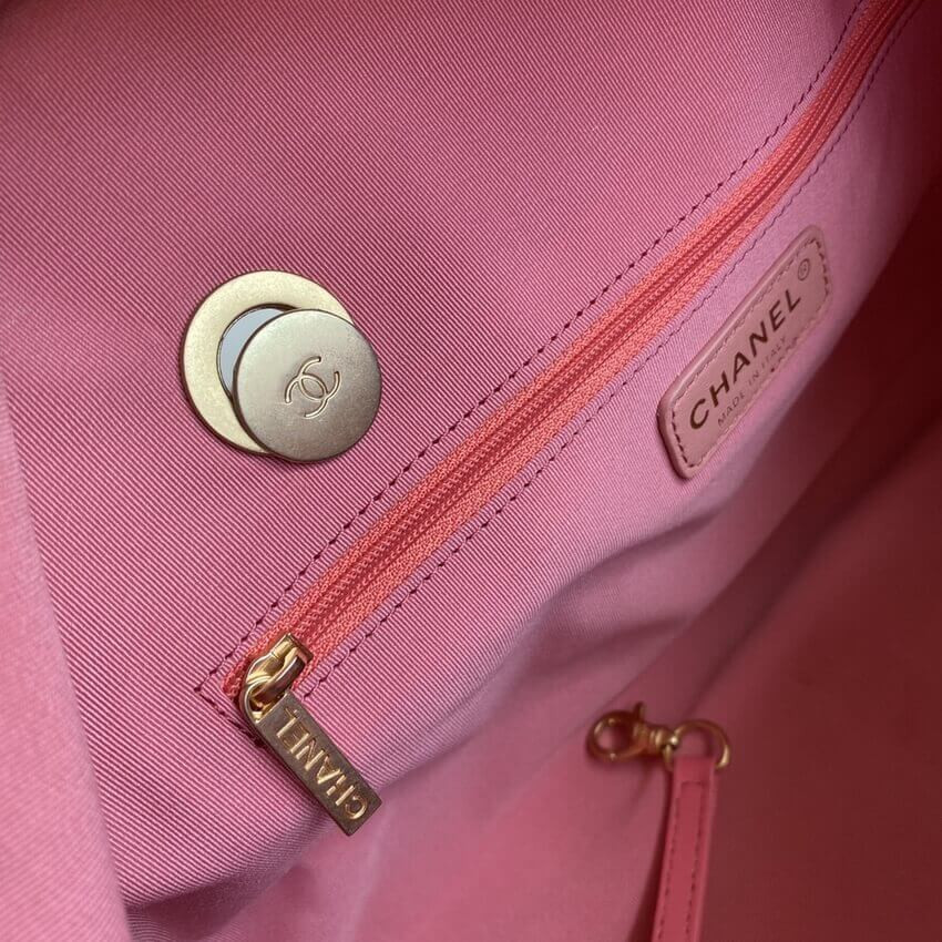 Chanel Calfskin Bowling Bag AS2223