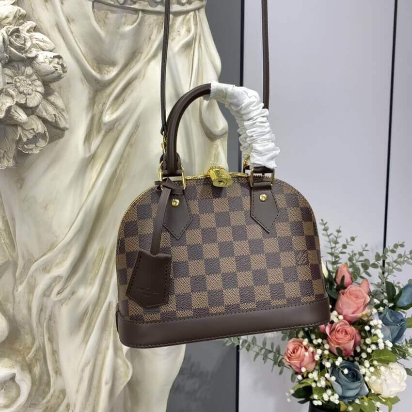 Louis Vuitton Damier Ebene Canvas Alma BB N41221