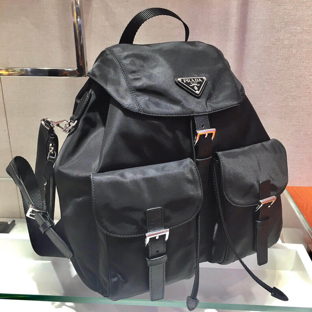 Prada Medium Nylon Backpack 1BZ811