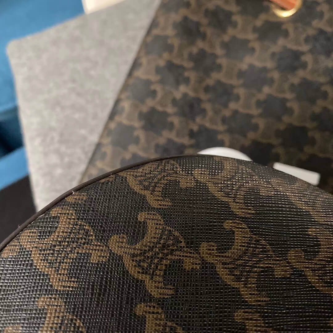 Celine Medium Sailor Bag In Triomphe Canvas 191532