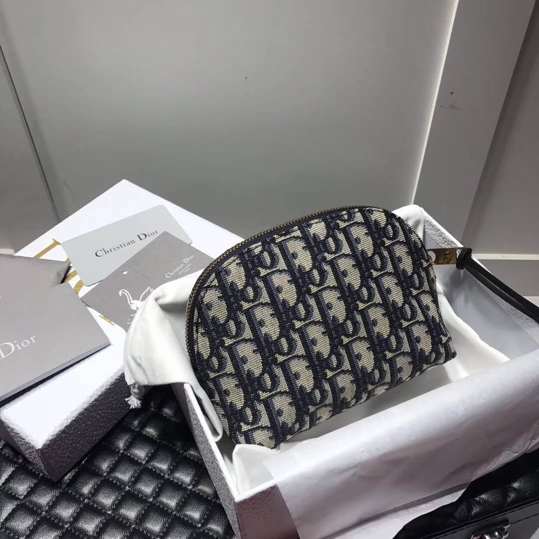 Christian Dior Oblique Small Beauty Bag S5415