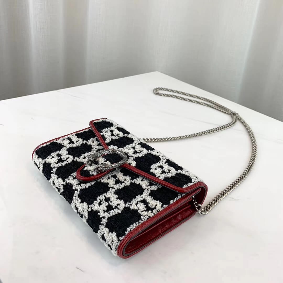 Gucci Dionysus GG Tweed Mini Bag 401231