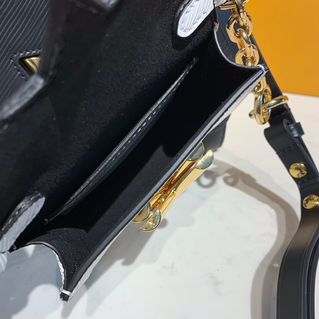 Louis Vuitton Twist MM And Twisty M55683 Black/White