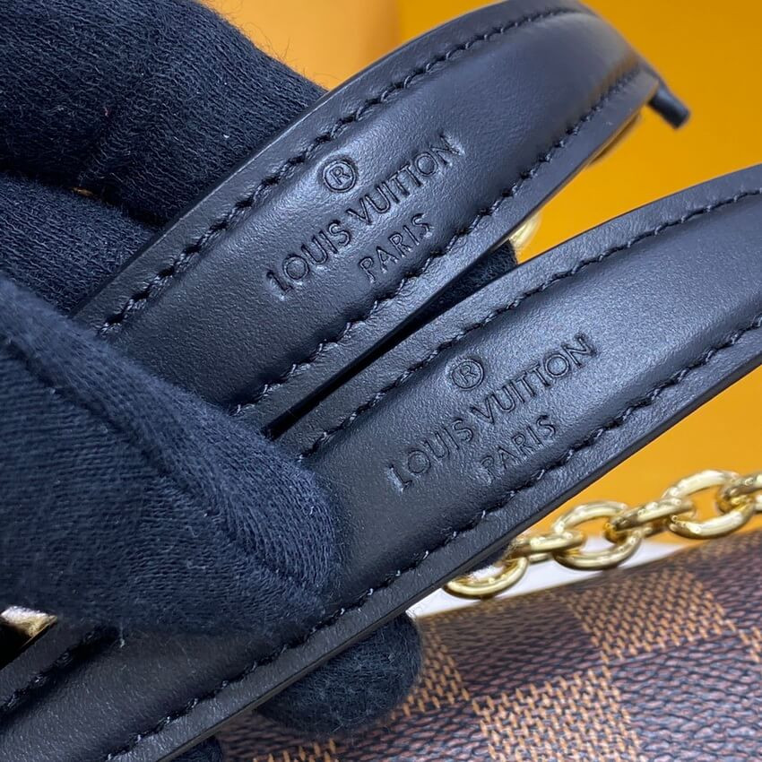 Louis Vuitton Damier Ebene Canvas Vavin PM N40110 Caramel