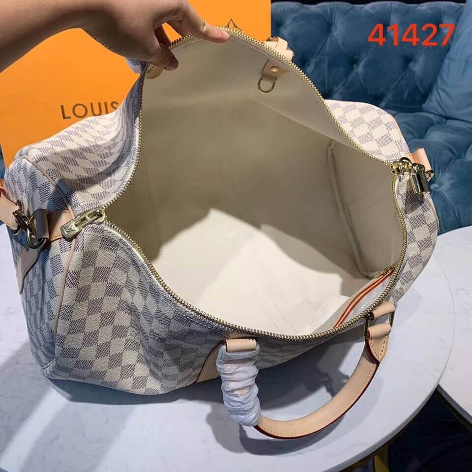 Louis Vuitton Damier Azur Keepall Bandouliere 50 N41427