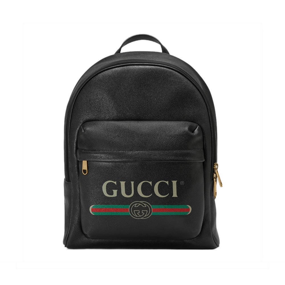 Gucci Print Leather Backpack 547834