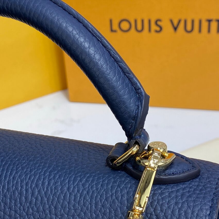 Louis Vuitton Twist One Handle MM M57090 Marine Blue