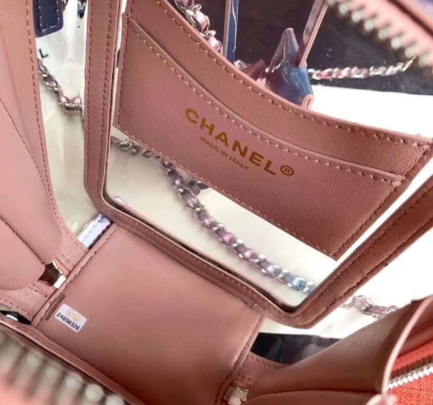 Chanel Vanity Case In Multicolour PVC AS0988 Pink