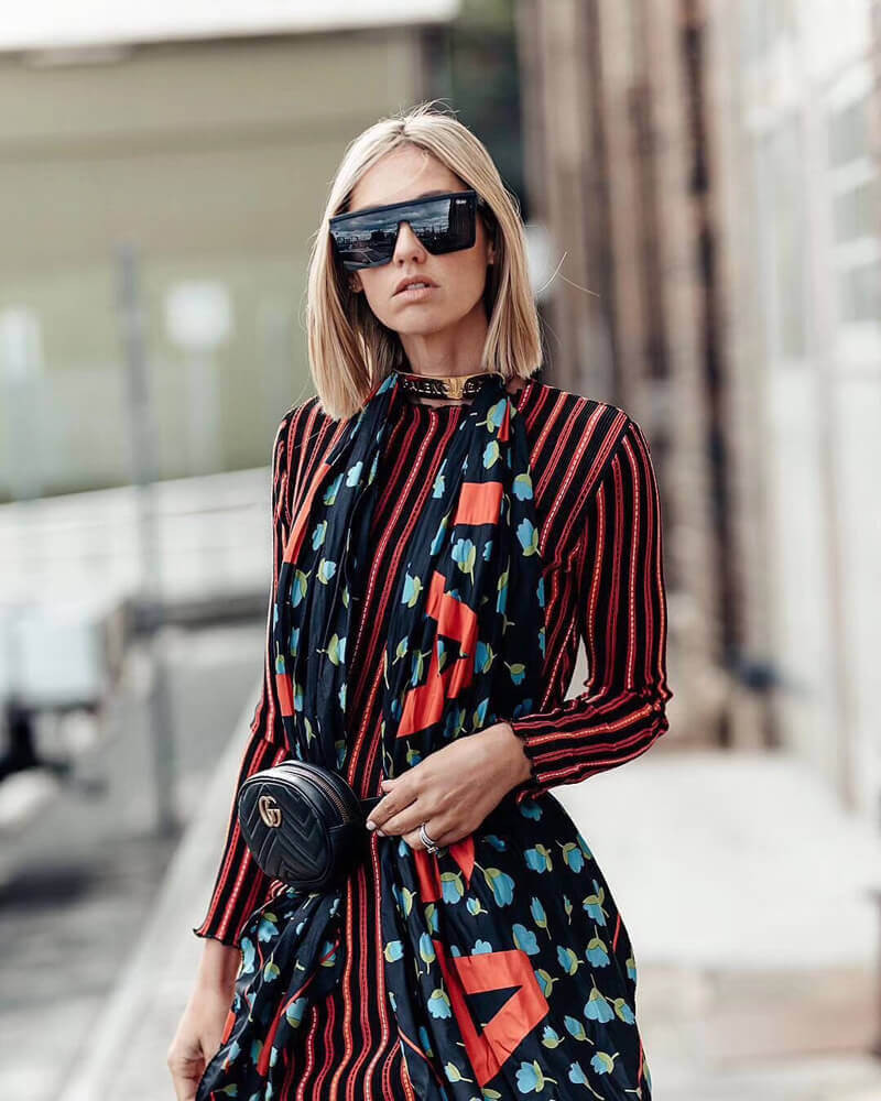 Gucci GG Marmont Matelasse Leather Belt Bag 476434