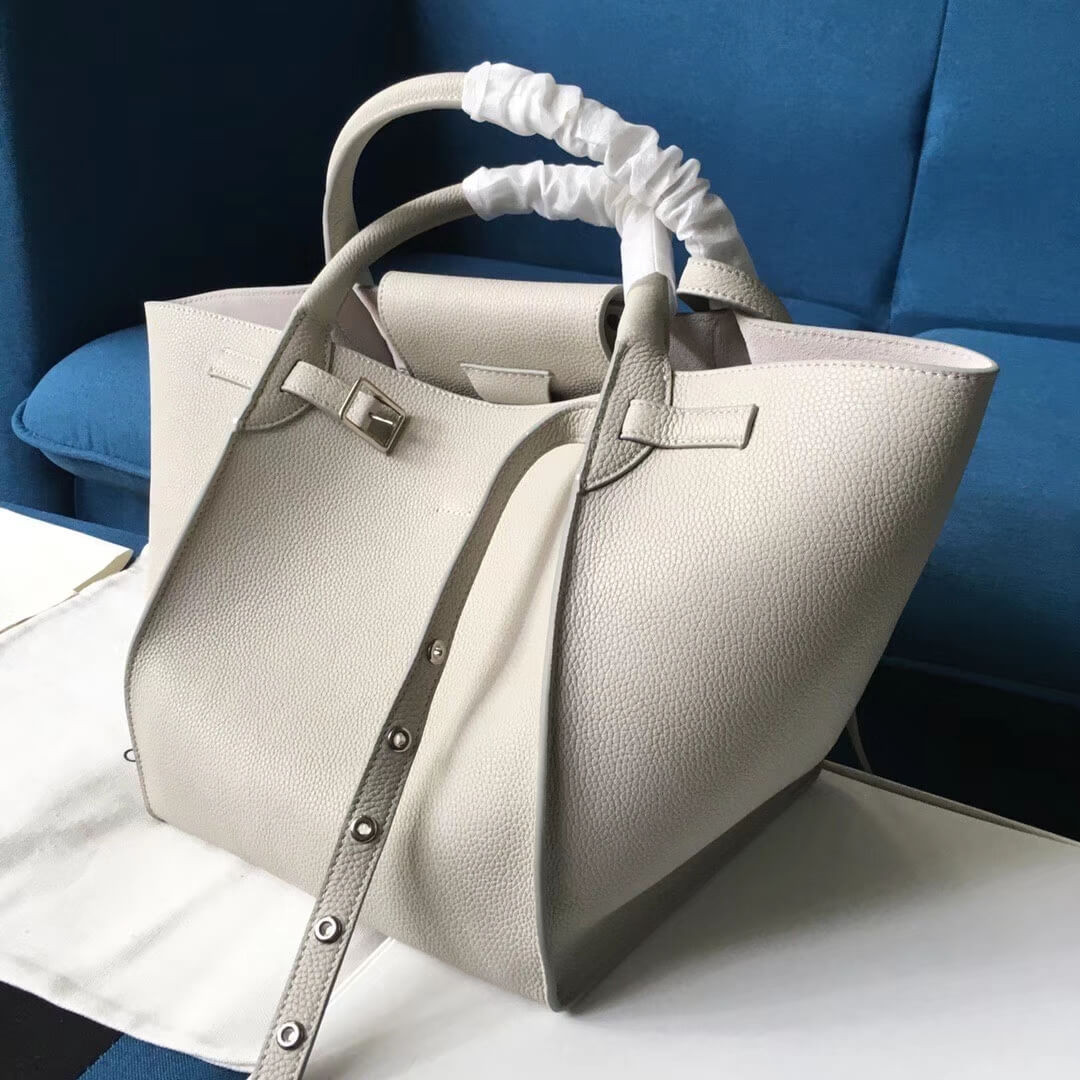 Celine Small Big Bag With Long Strap In Supple Grained Calfskin 189313
