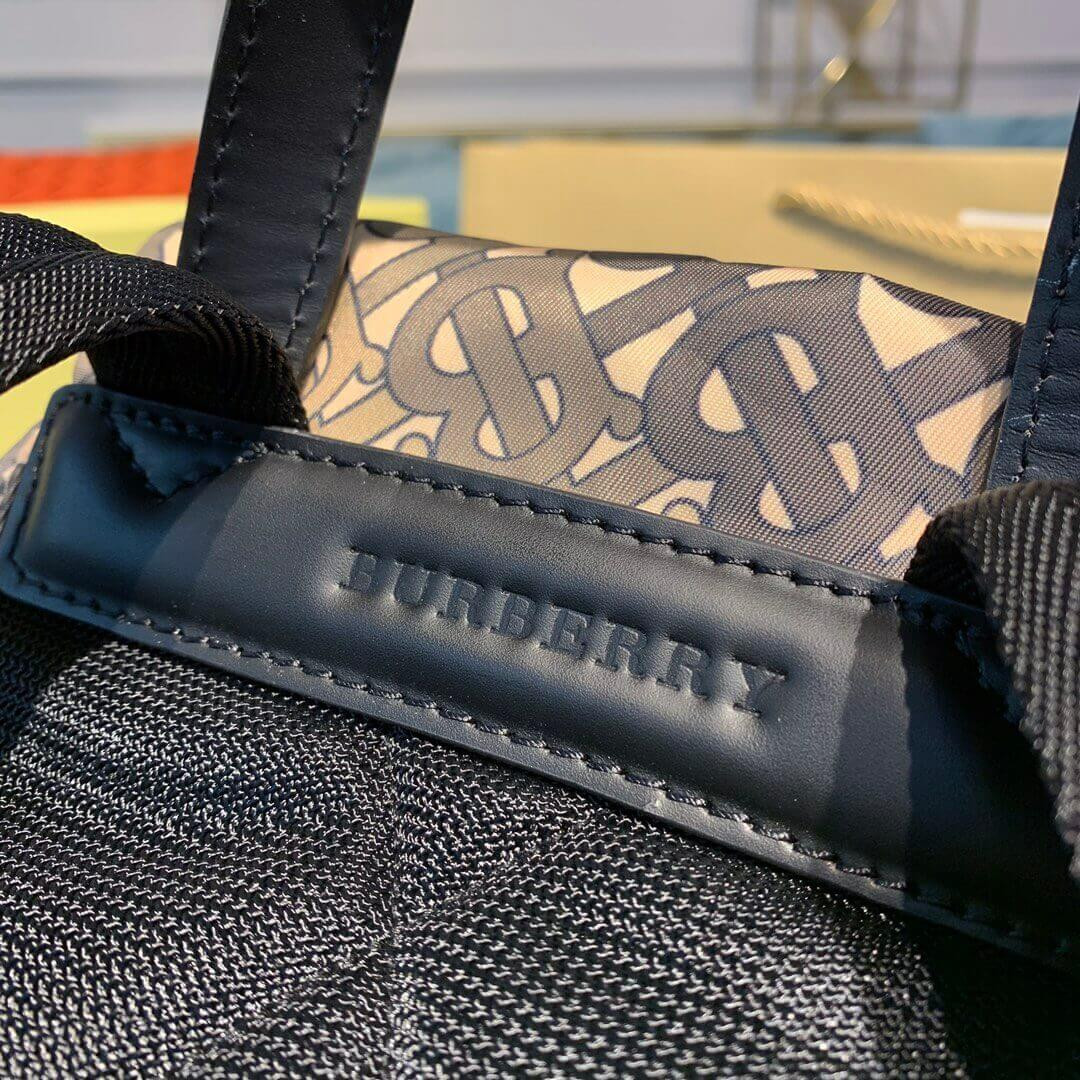 Burberry The Medium Rucksack in Monogram Print Nylon 80118061