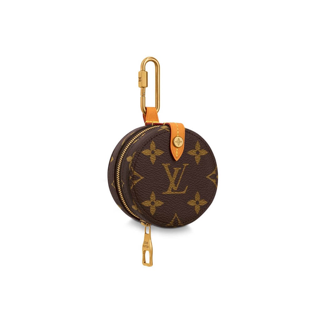 Louis Vuitton Monogram Canvas Round Case M68524