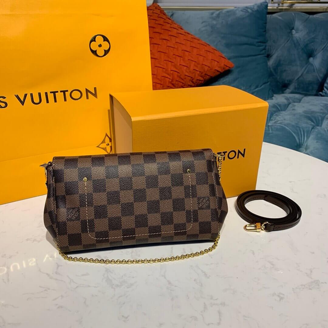 Louis Vuitton Damier Ebene Canvas Favorite PM N41276