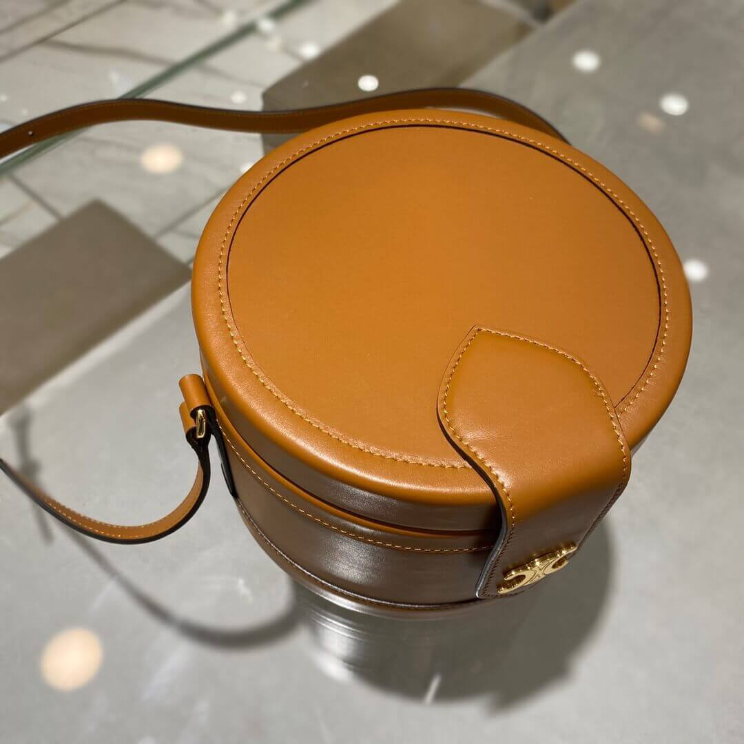 Celine Medium Tambour Bag In Smooth Calfskin 195192