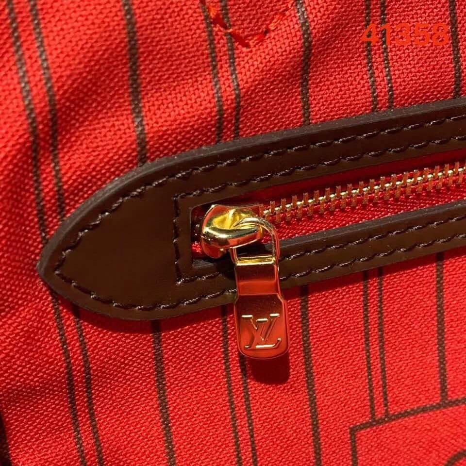 Louis Vuitton Damier Ebene Canvas Neverfull MM N41358