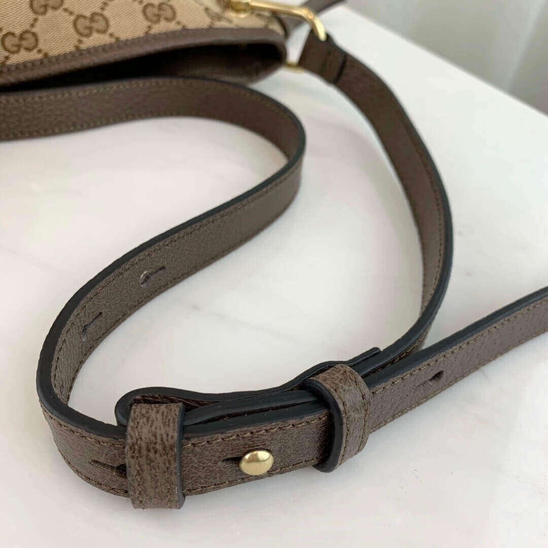 Gucci 1955 Horsebit GG Canvas Messenger Bag 602089