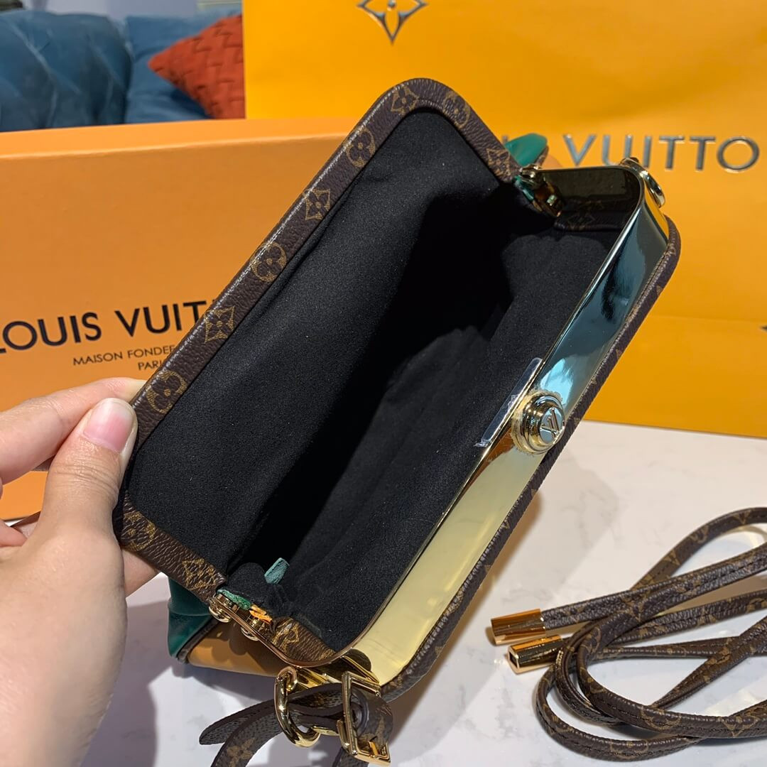 Louis Vuitton Monogram Boursicot EW M66606 Brown/Green