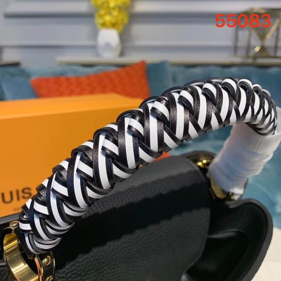 Louis Vuitton Taurillon Leather Capucines PM M55083