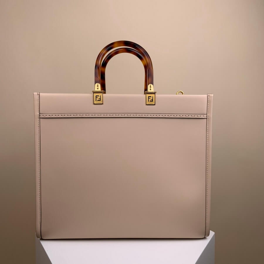 Fendi Medium Sunshine Shopper 8BH386 Light Pink