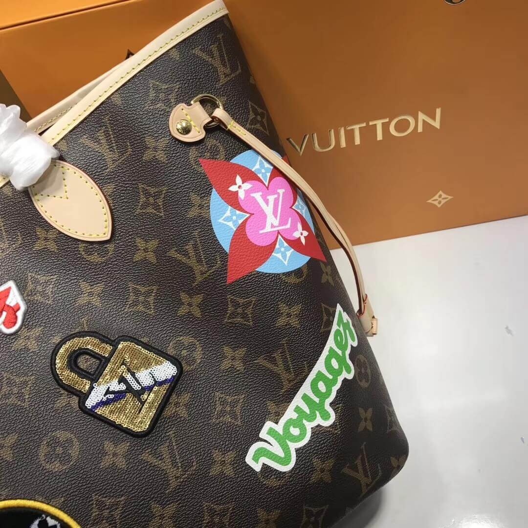 Louis Vuitton Monogram Canvas Neverfull MM M43988