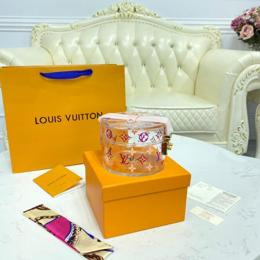 Louis Vuitton Plexiglass Scott Box Pink GI0362