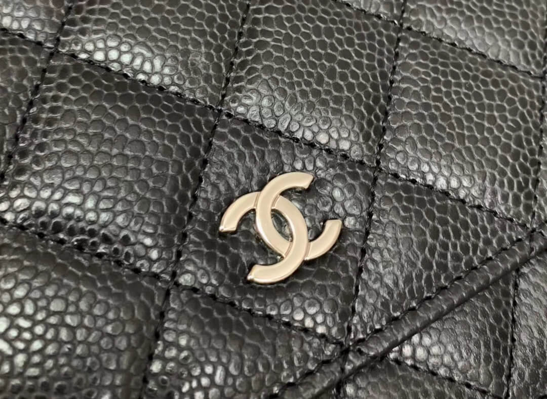 Chanel Wallet on Chain Caviar Gold Hardware Bag 528725