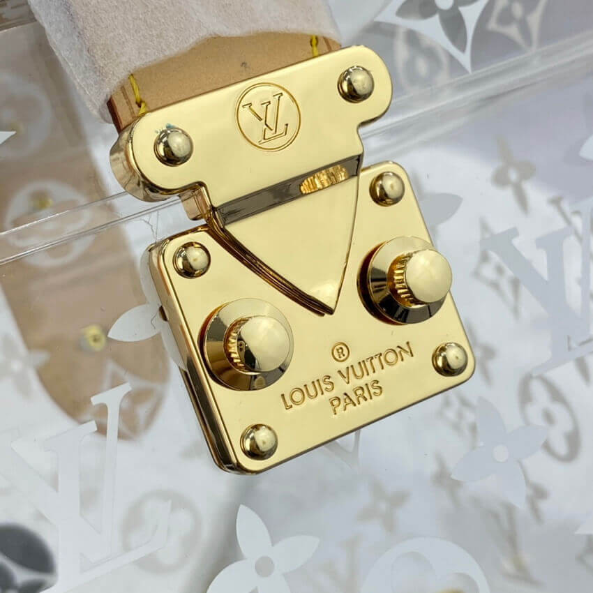 Louis Vuitton Cube Scott Box in Transparent GI0481