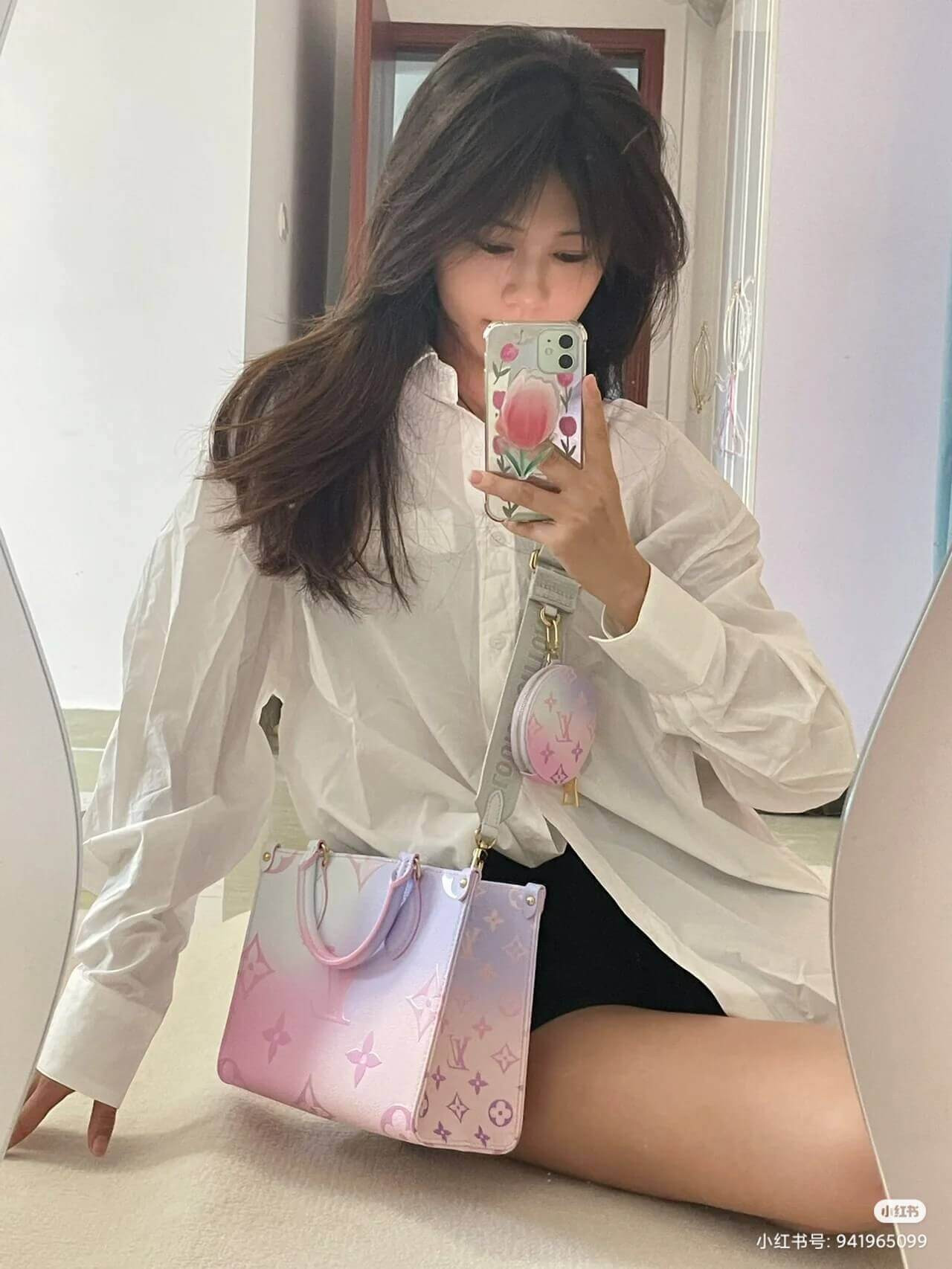 Louis Vuitton Onthego PM M59856 Sunrise Pastel