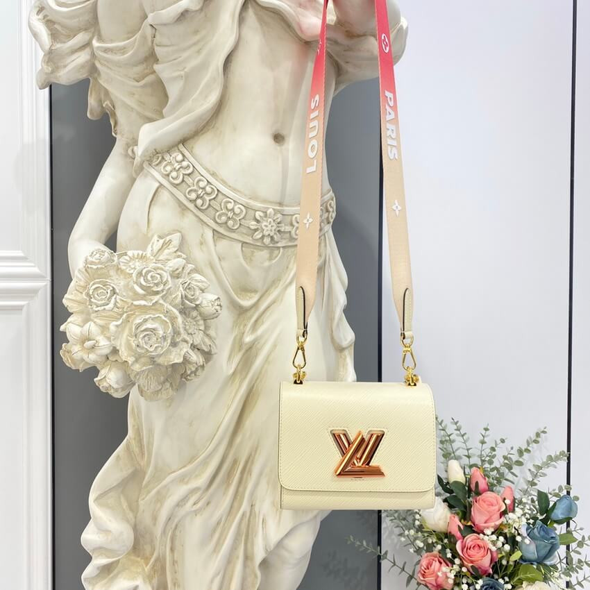 Louis Vuitton Epi Leather Twist PM M59687 White