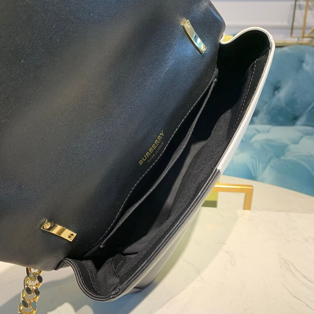 Burberry Small Quilted Two-tone Lambskin Lola Bag 80212091