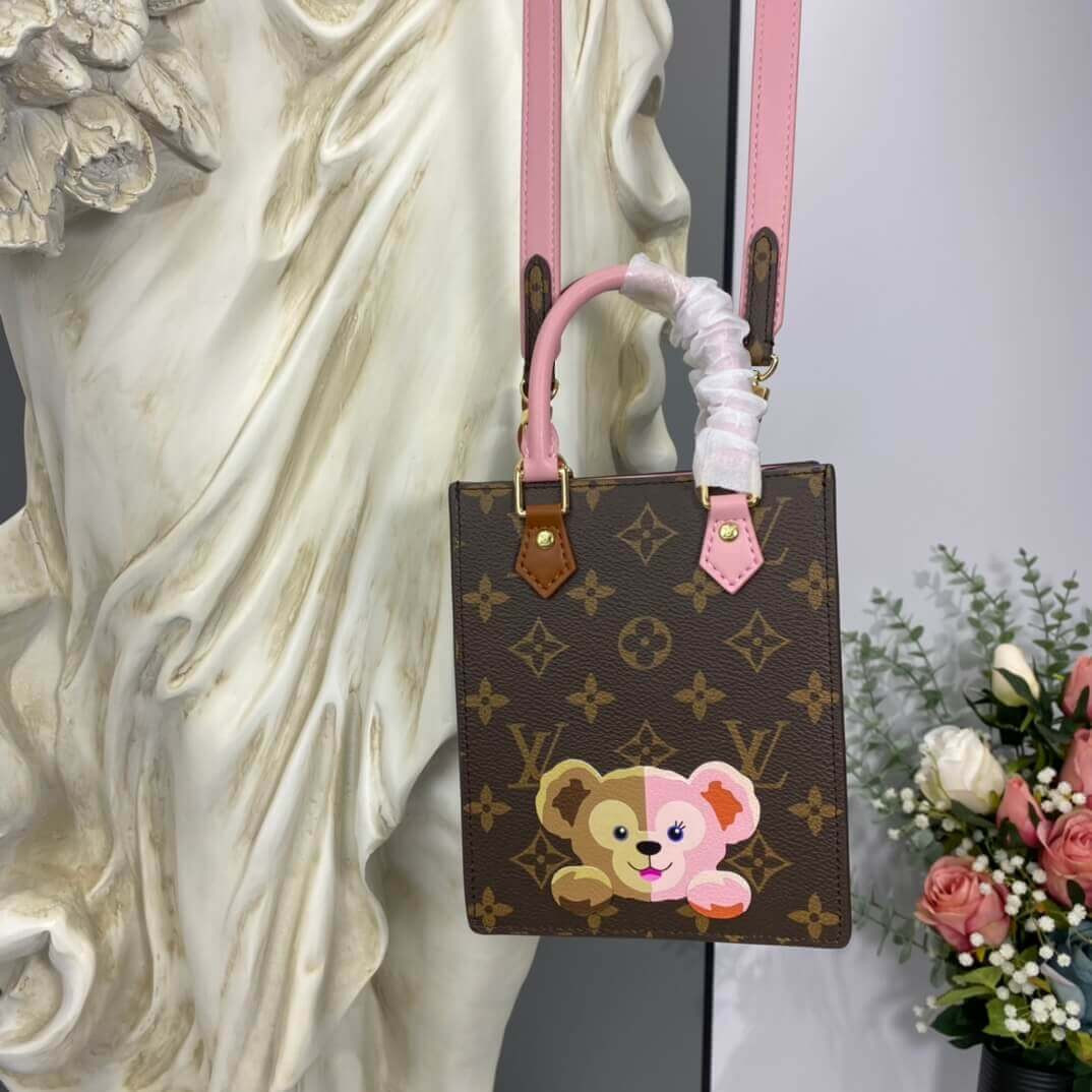 Louis Vuitton Petit Sac Plat M69442 With Bear Print