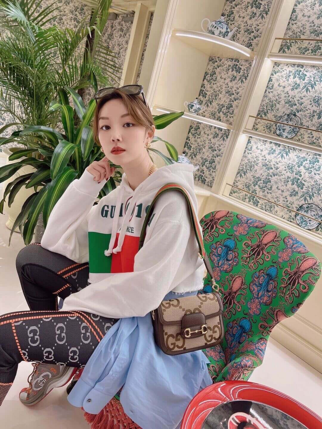 Gucci Horsebit 1955 Jumbo GG Mini Bag 658574