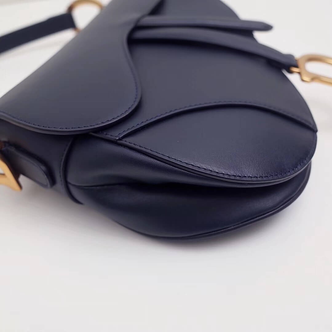 Christian Dior Smooth Calfskin Saddle Bag M0446