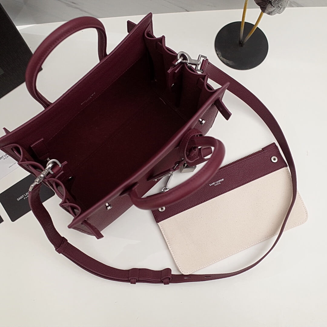 Saint Laurent Sac De Jour Souple Baby In Grained Leather 477477