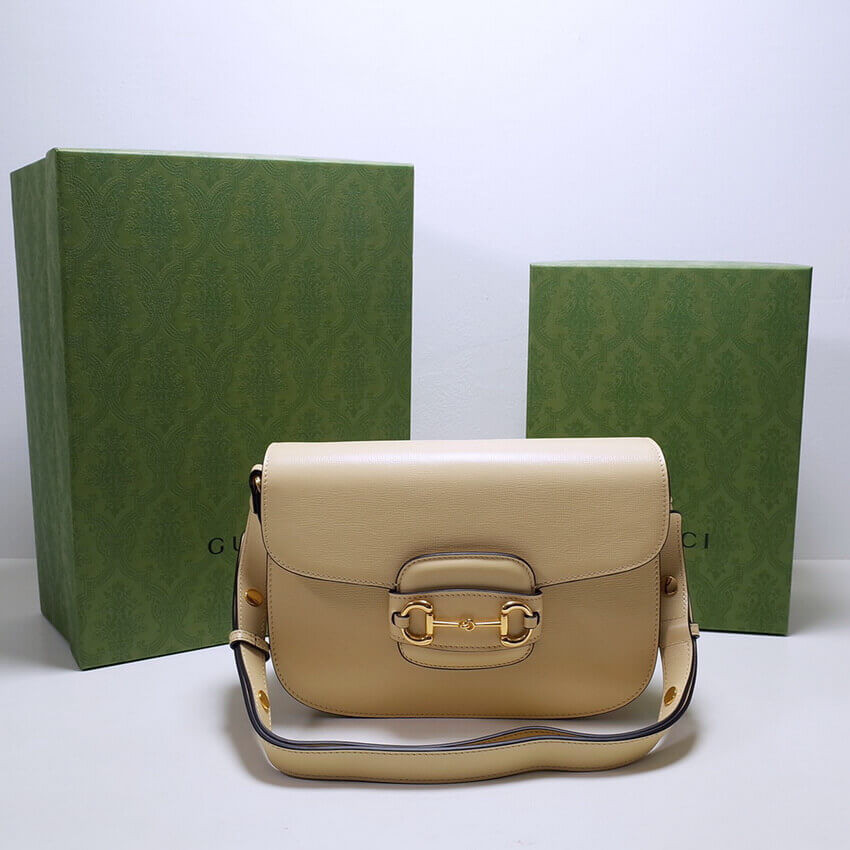 Gucci 1955 Horsebit Leather Shoulder Bag 602204