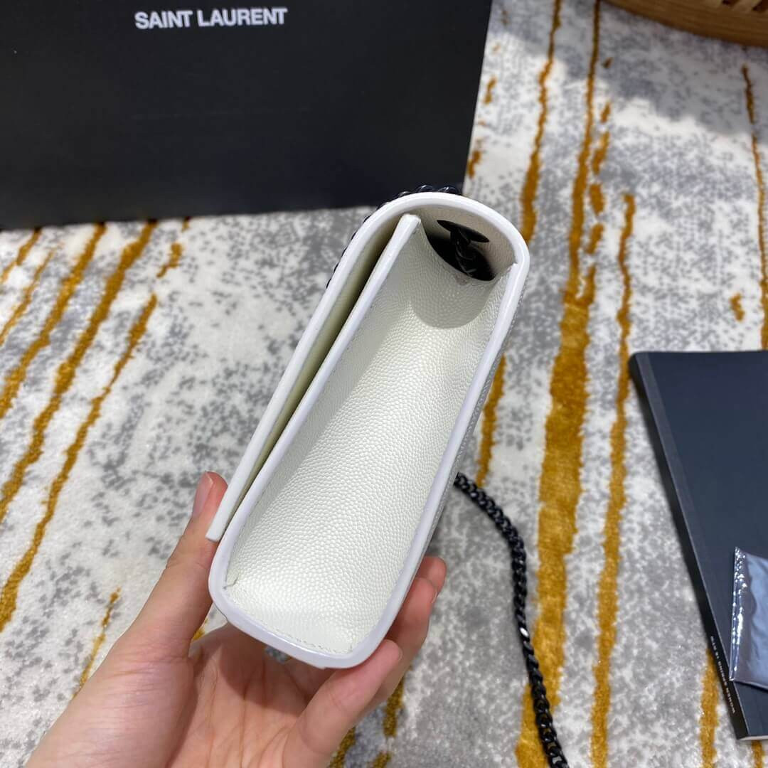 YSL Saint Laurent Classic Small Kate Chain Bag 20cm In Grain Leather 469390